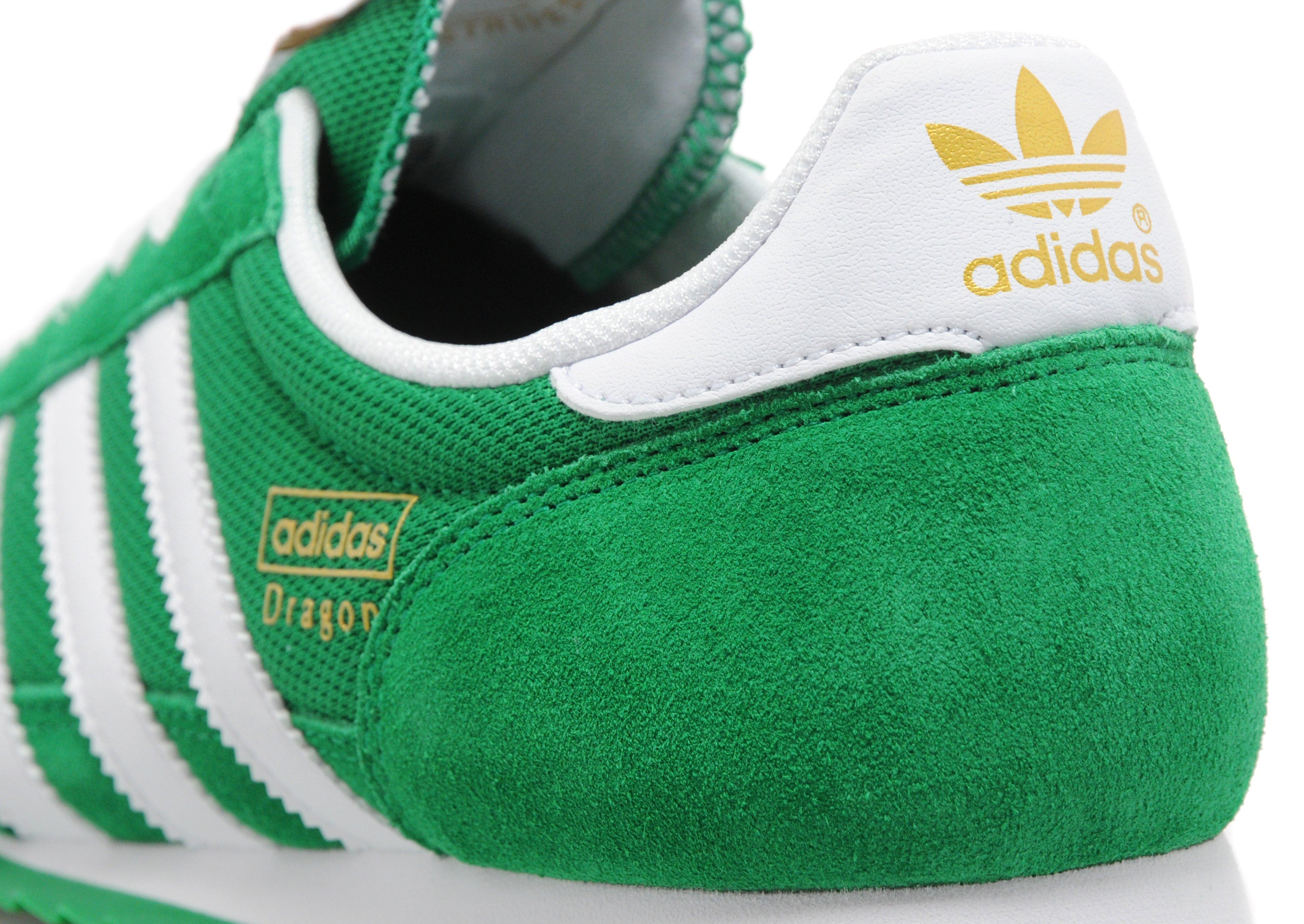 adidas dragon shoes green